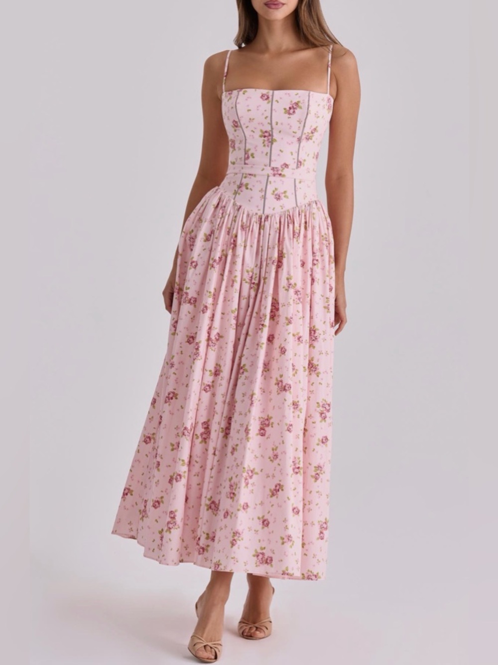 BNWT House of CB Ysabella Floral Maxi Sundress